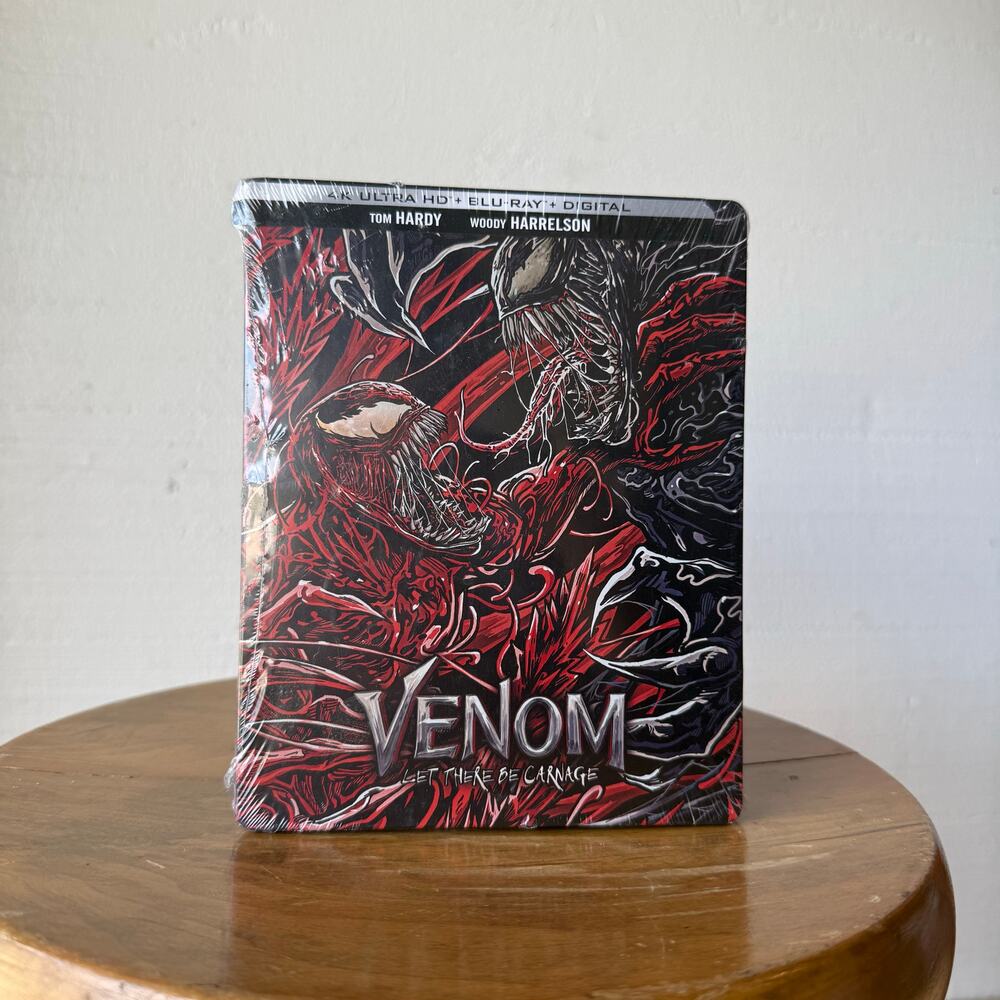 NEW SEALED Venom: Let There Be Carnage 4K Blu-Ray Steelbook Exclusive
